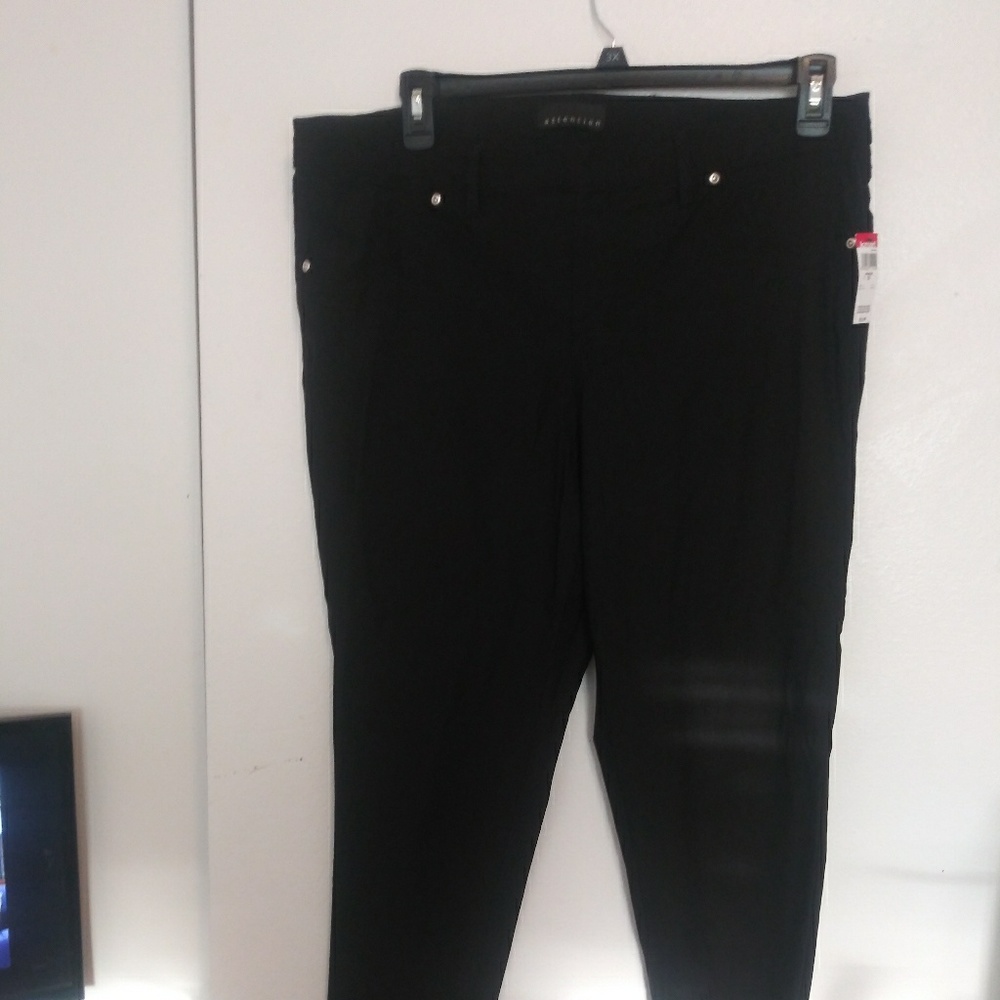 Brand new with tags black pants by attention 2x